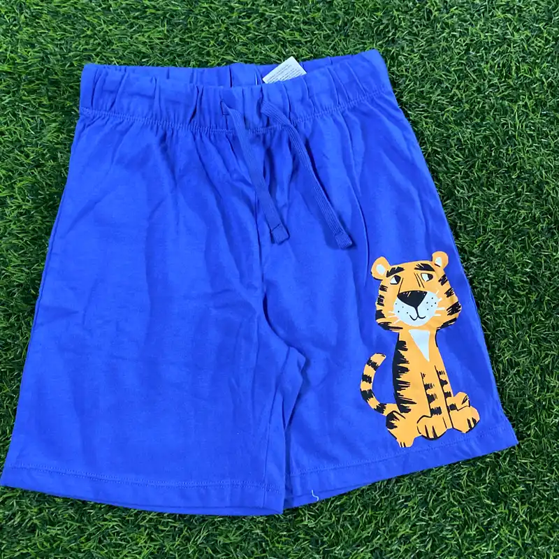 Short azul de tigre