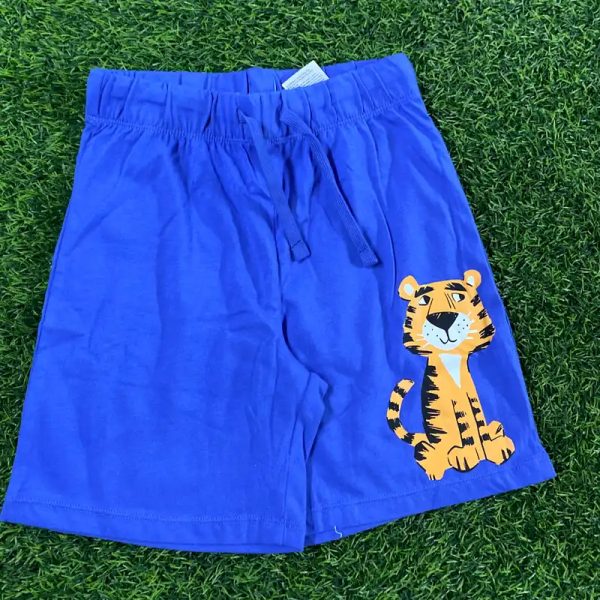 Short azul de tigre