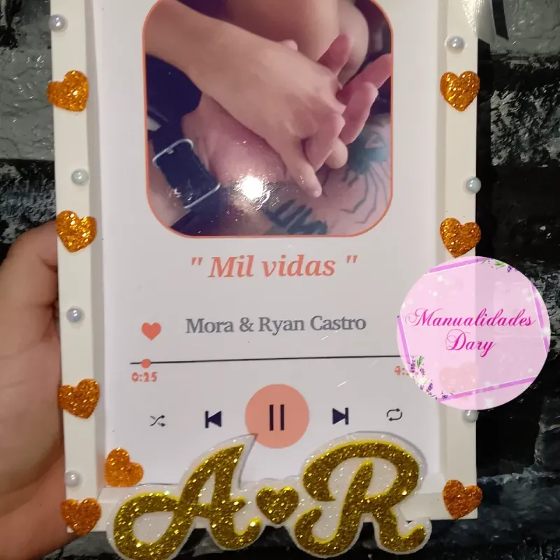 Portaretratos con foto