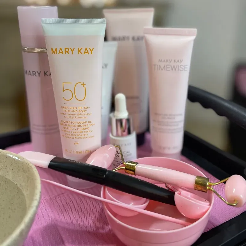 Limpieza facial con productos Mary Kay