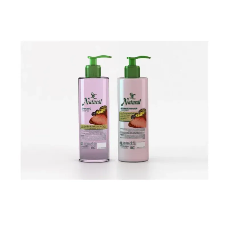 S&C NATURAL CHAMPÚ Y ACONDICIONADOR SEDA 400ML