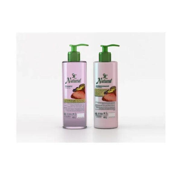 S&C NATURAL CHAMPÚ Y ACONDICIONADOR SEDA 400ML