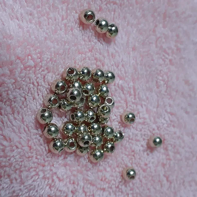 Balines dorados sueltos 4 mm