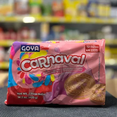 Galletas Carnaval de Fresa