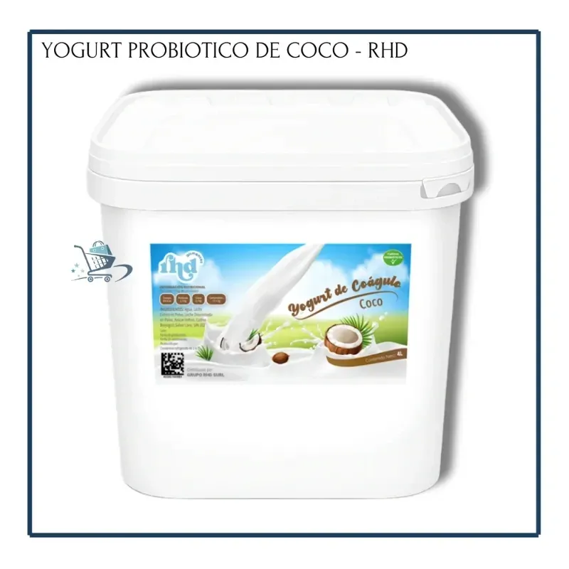 Yogurt Probiótico de Coco - RHD (4L)