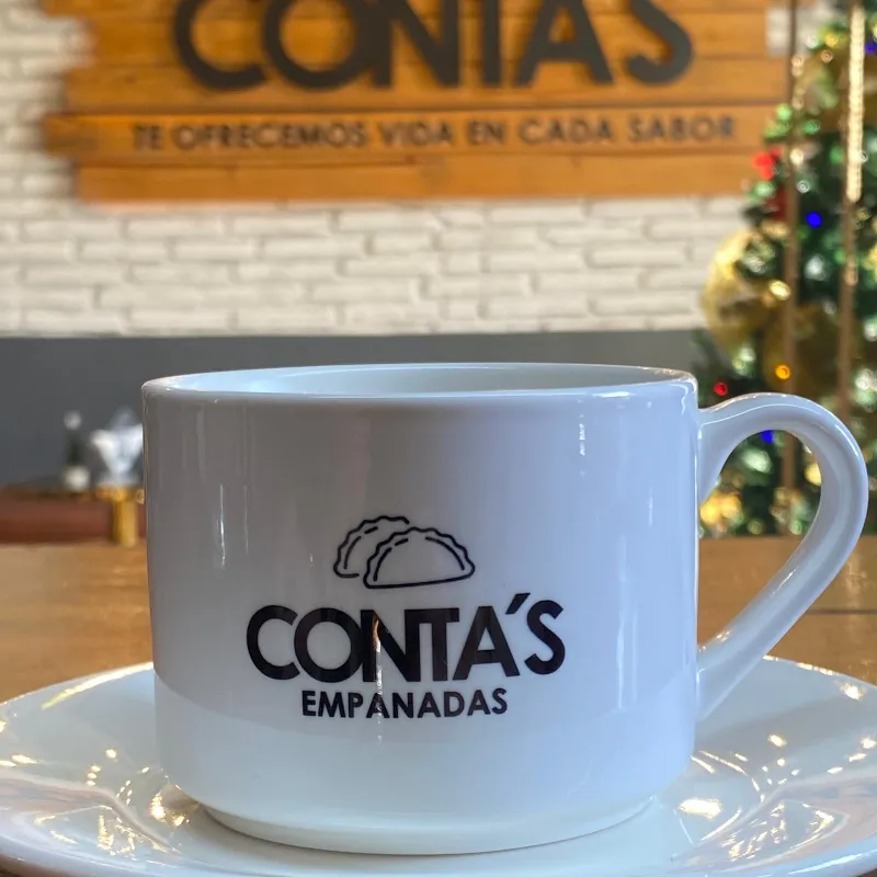 Tasa de café con leche