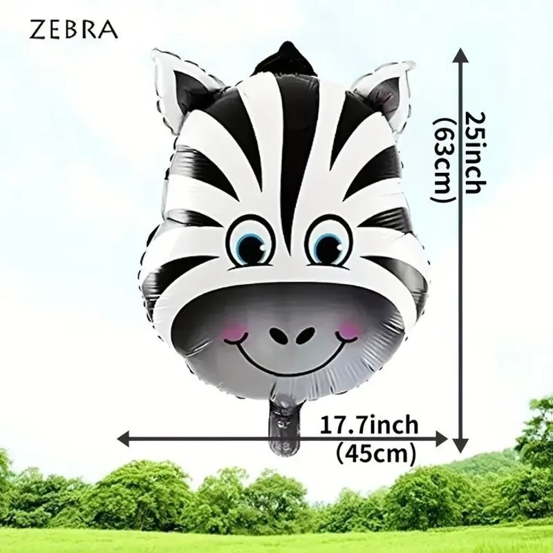 Globo Cebra safari 30cm