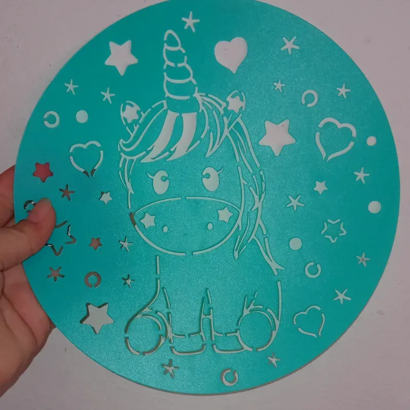Stencil unicornio #1