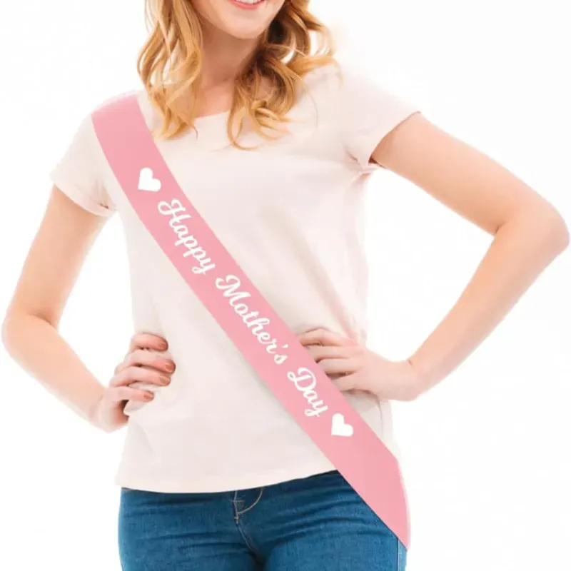 Cinta Personalizada de Feliz Día Mamá