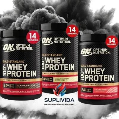 WHEY PROTEIN Optimum Nutrition® Gold Standard 100% - 14 SERVICIOS
