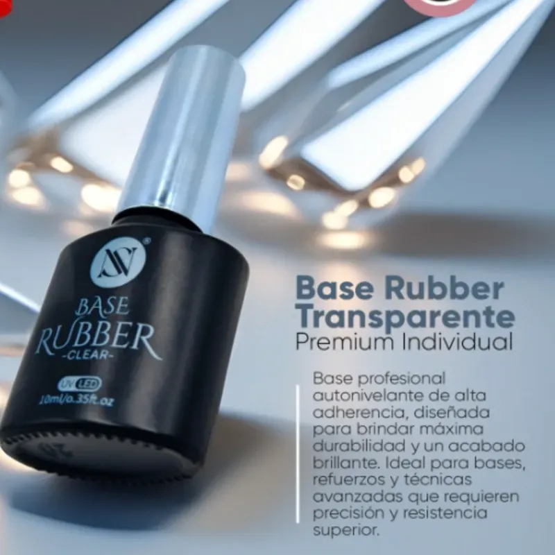 Base Rubber Transparente STUDIO NAILS