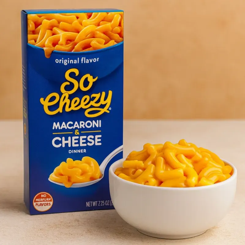 Macarrones & Queso SO CHEESY 7.25 Oz (206g)