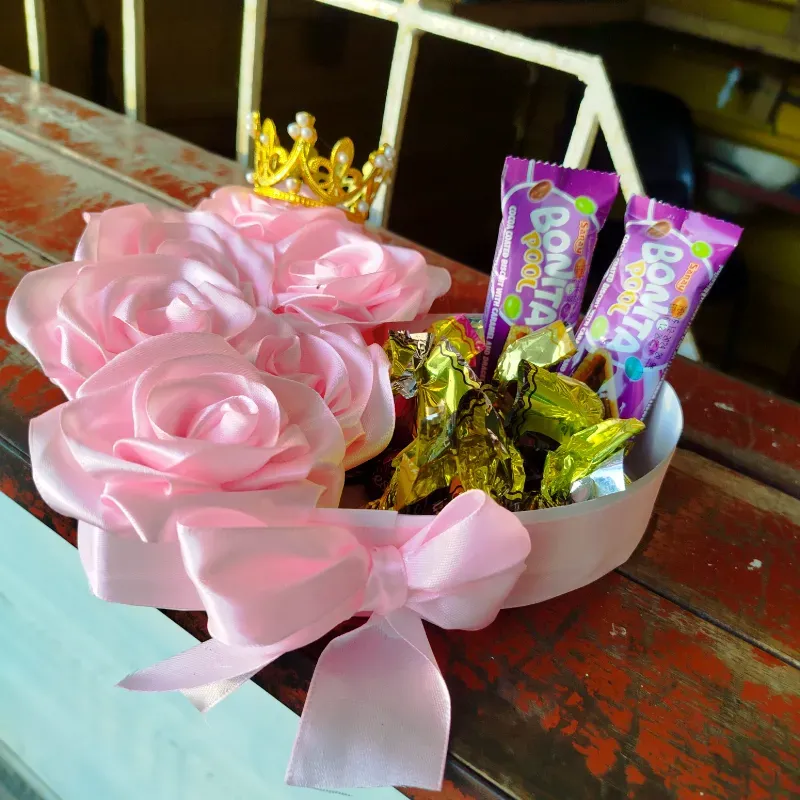 Cajita Con rosas Premium