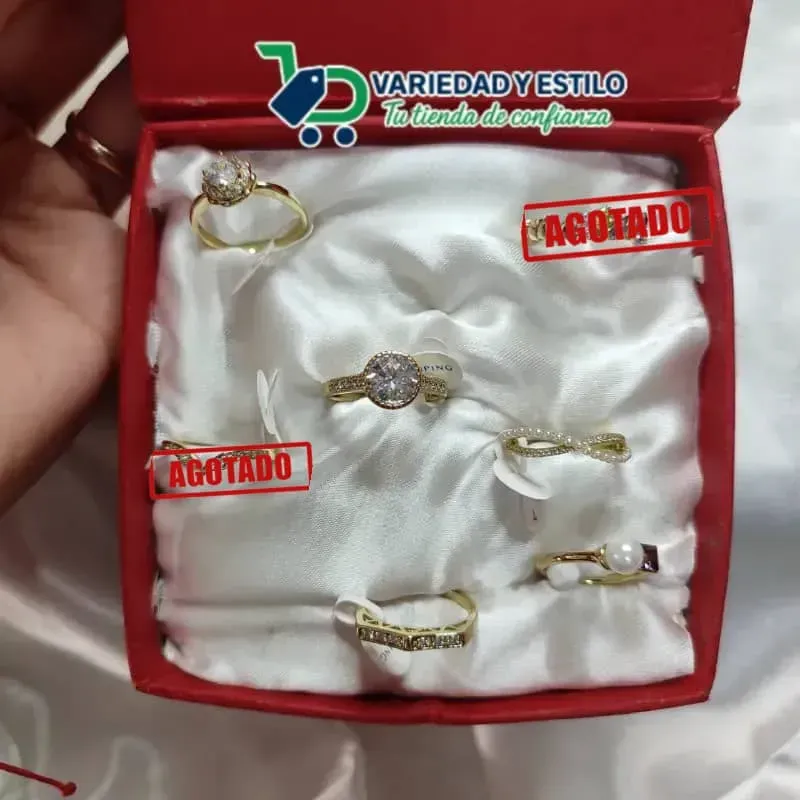 Anillos de oro laminado 14K