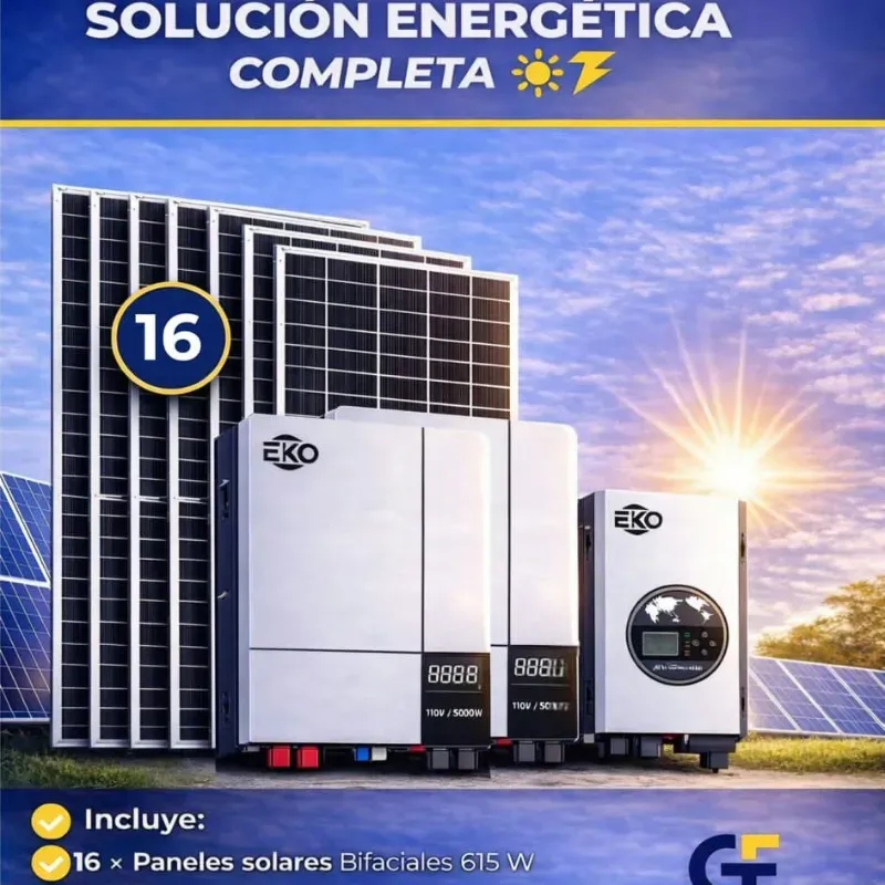 Kits Solares y Estaciones Portátiles – Mensajería - Garantía - Factura (kinetica)