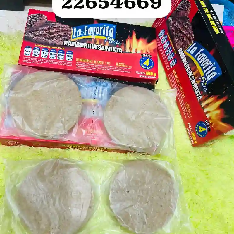 Hamburguesas (4unidades )