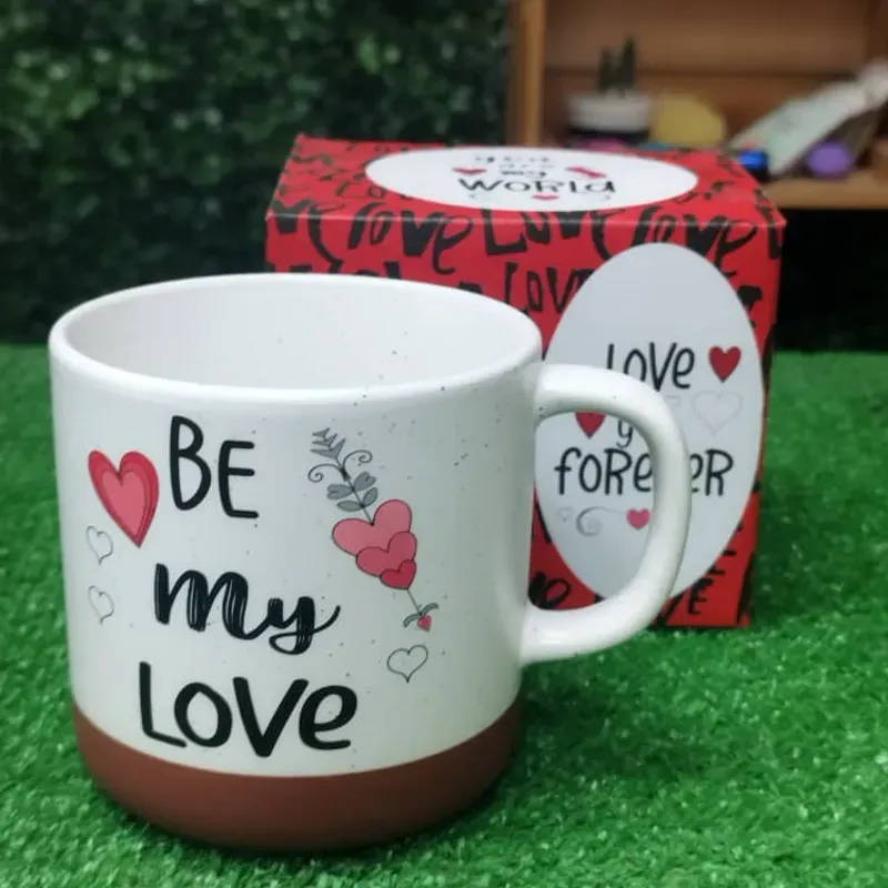 Jarra grande de cerámica- [ Be my love ]