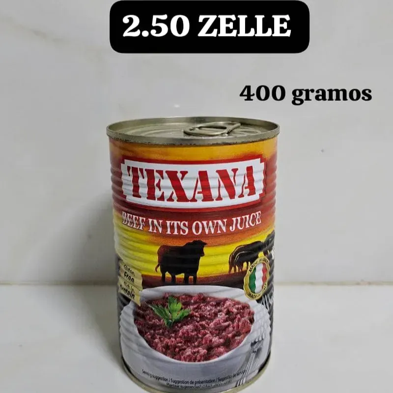 Lata de carne estofada beef