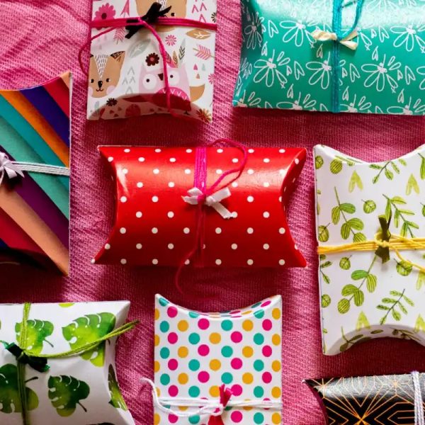 Estuche de regalo pequeño (tipo almohada)