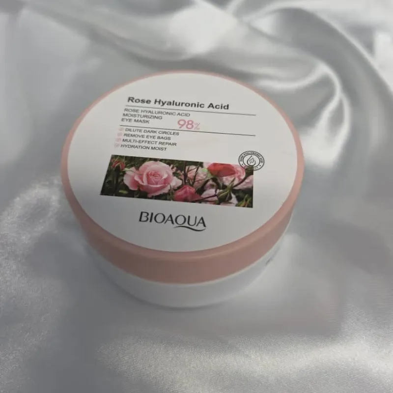 Mascarilla para Ojeras de Rosas con Ácido Hialurónico