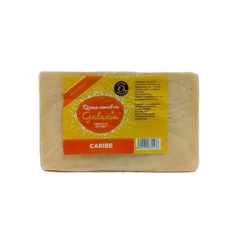 Queso Semi Duro Galaxy Caribe