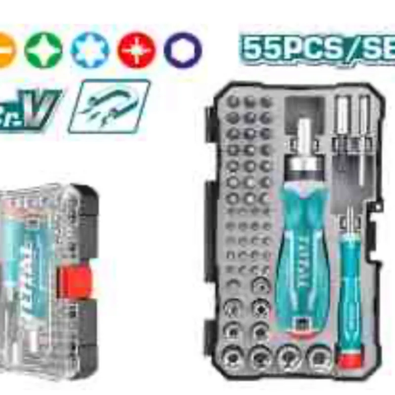 Juego de 55 puntas para destornillador