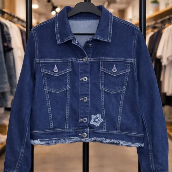 Chaquetas Mezclilla Rígida de mujer