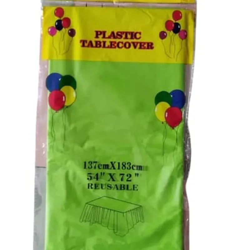 ‼️Mantel de nylon rectangular verde‼️