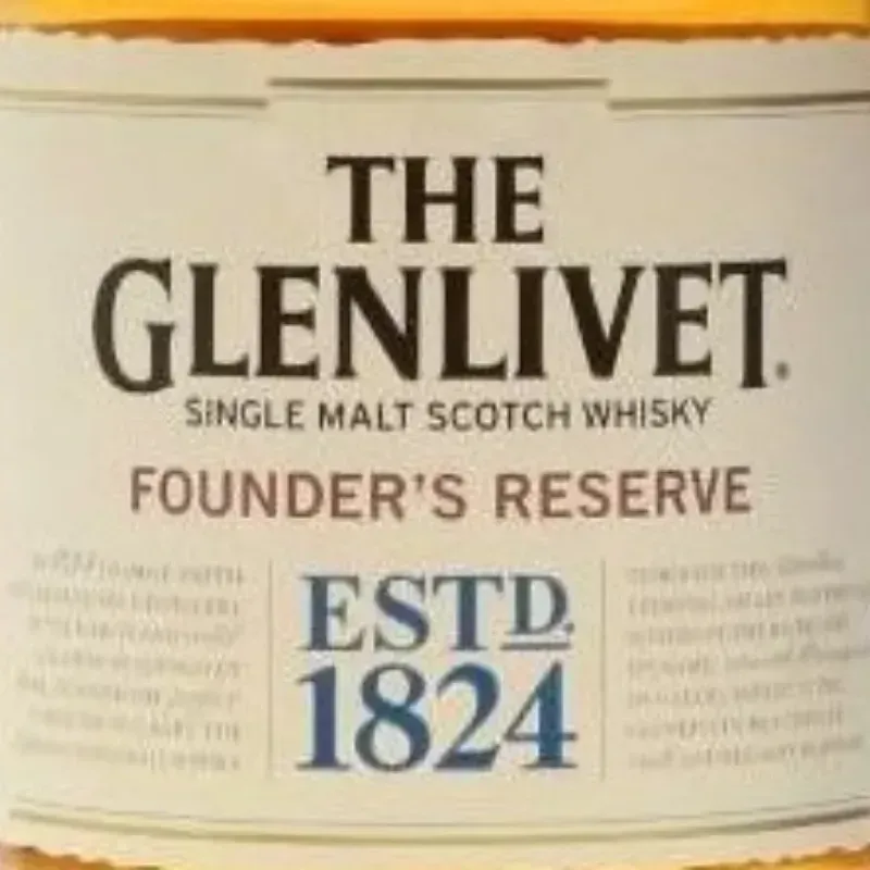 WHISKY THE GLENLIVET FOUNDER RESERVE