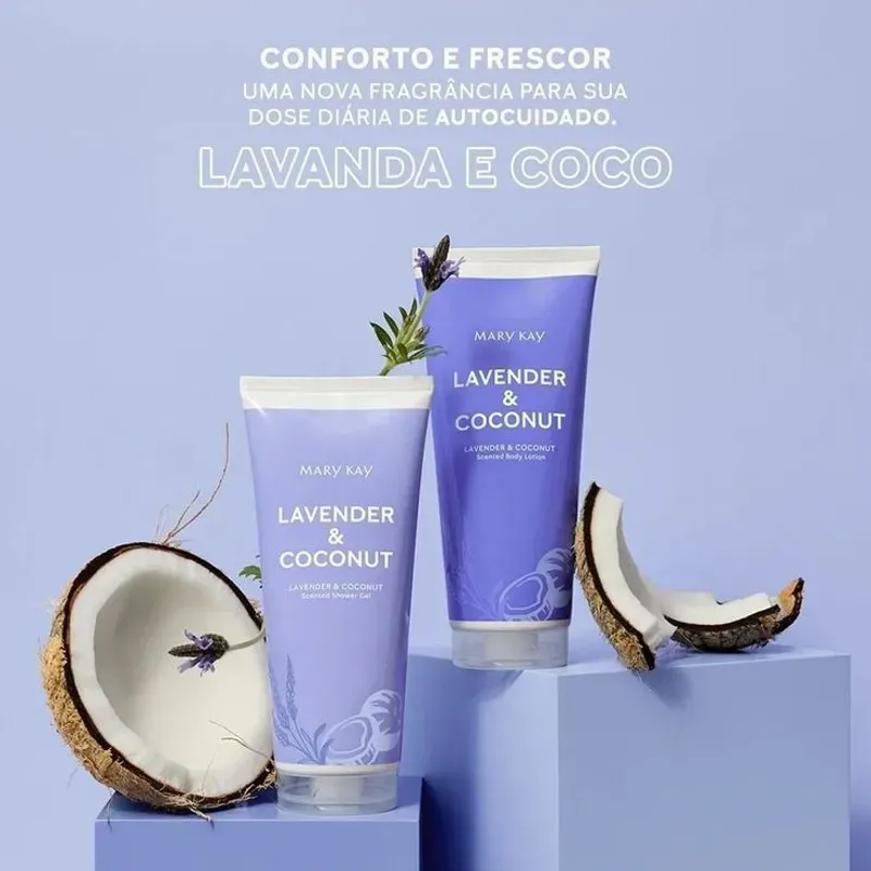 Loción corporal lavanda-coco