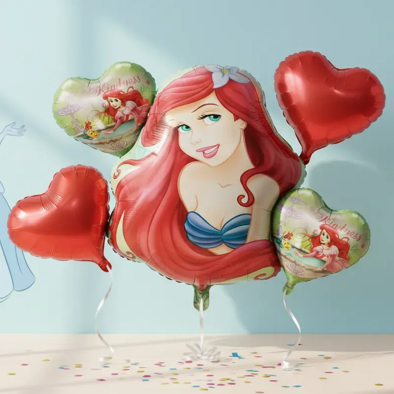 Set Globos Decoración "LA SIRENITA"