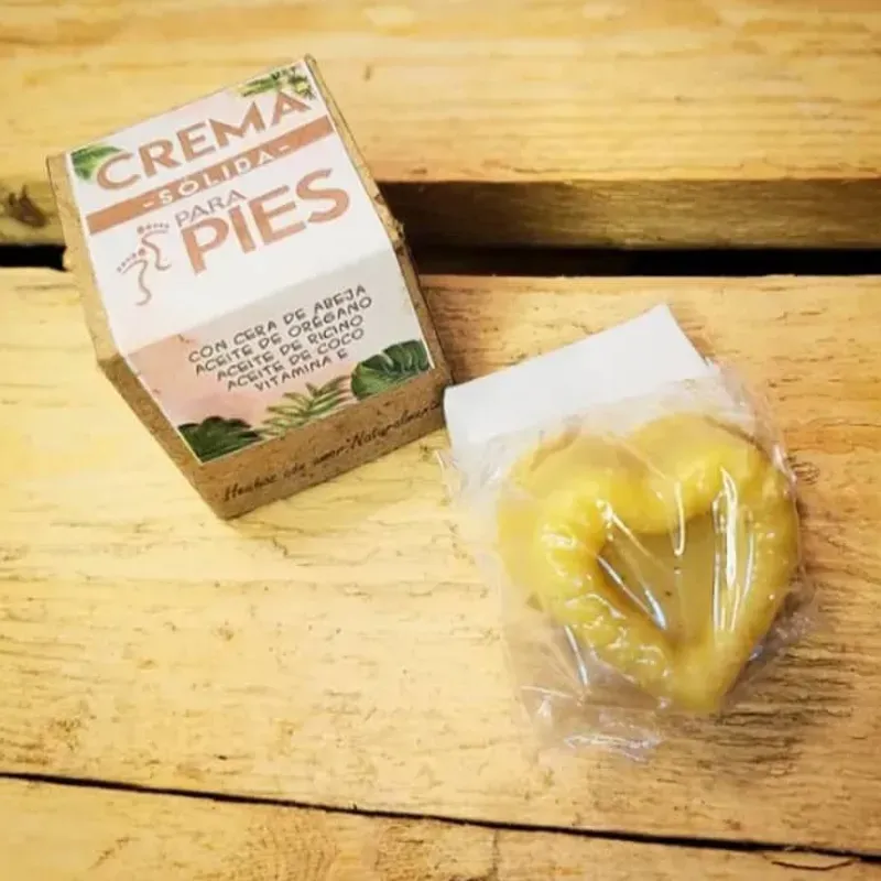 Crema Sólida para pies 