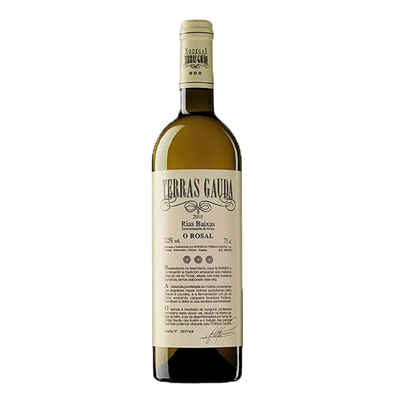Vino Blanco D.O.Albariño TERRAS GAUDA 750ml/12 Caja
