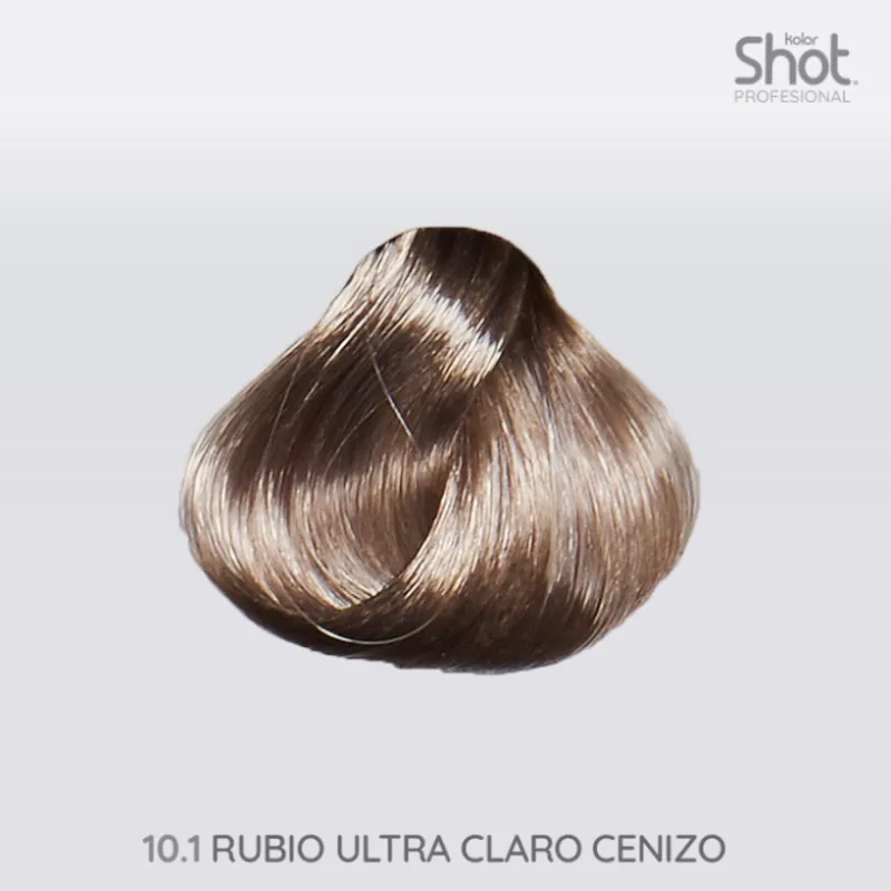 Tinte Shot 10.1 rubio ultra claro cenizo