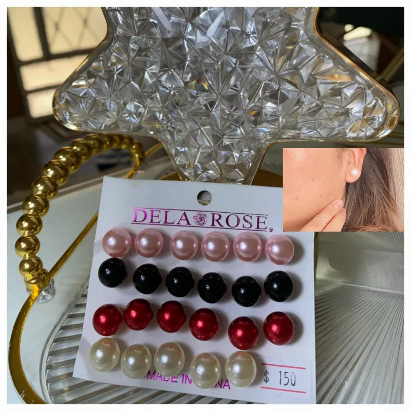 Aretes de Perlitas (precio por unidad)