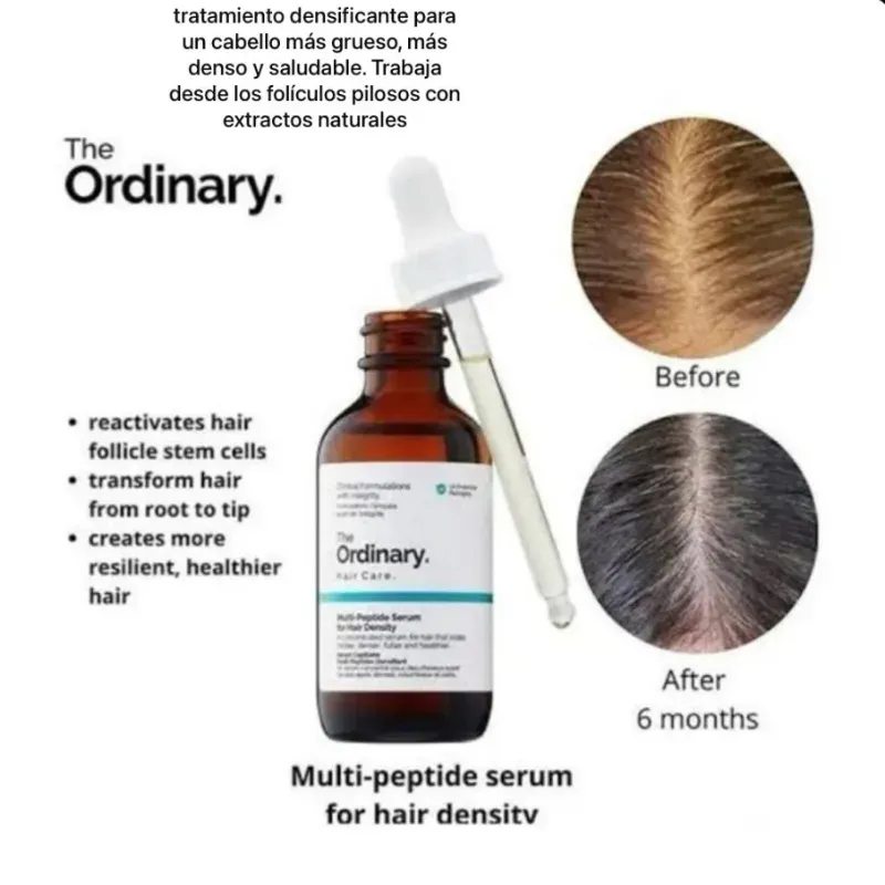 Serum capilar multipeptido