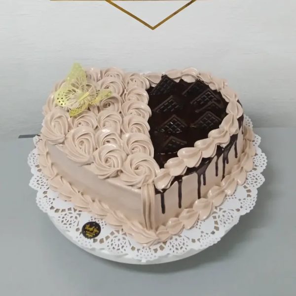 Cake de corazón