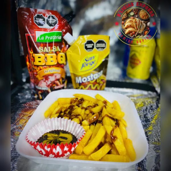 Ración de papas fritas 