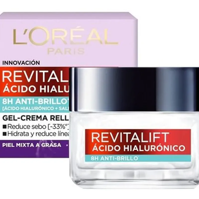 Crema Revitalift ácido hyaluronico