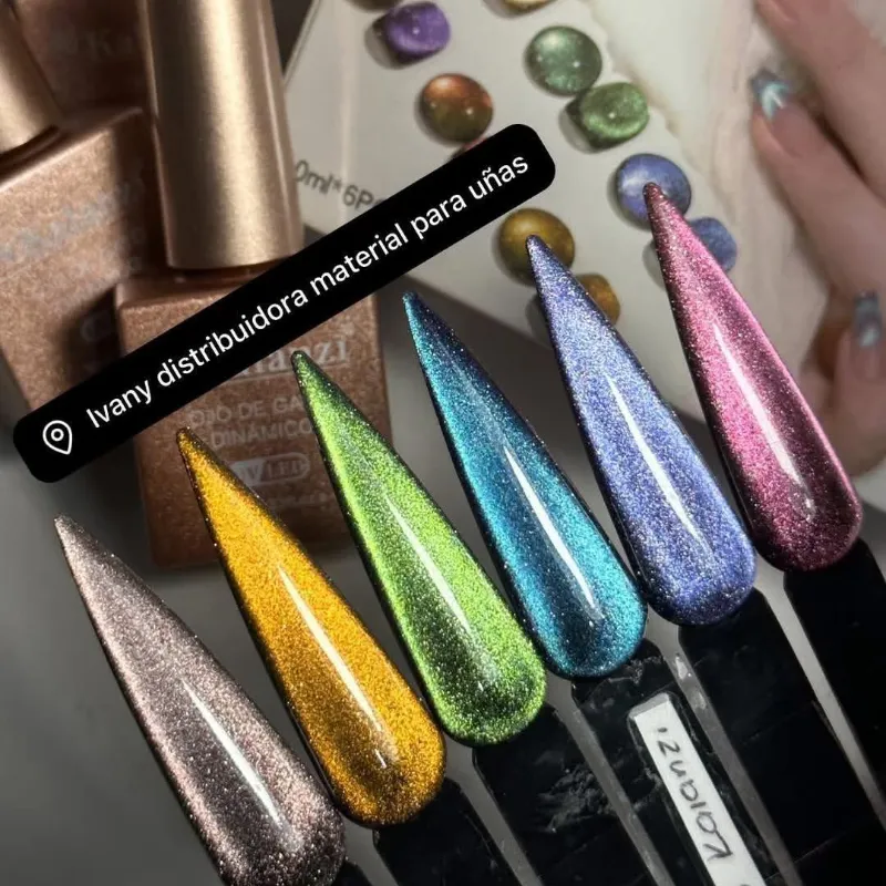 Gel ojo de gato dinámico