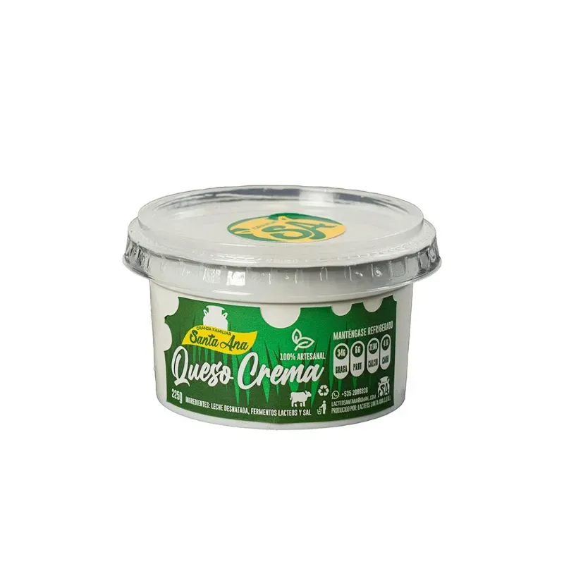 Queso crema santa ana