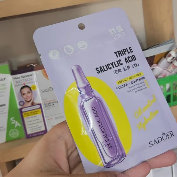Mascarilla de Ácido Salicílico ×3 marca Sadoer