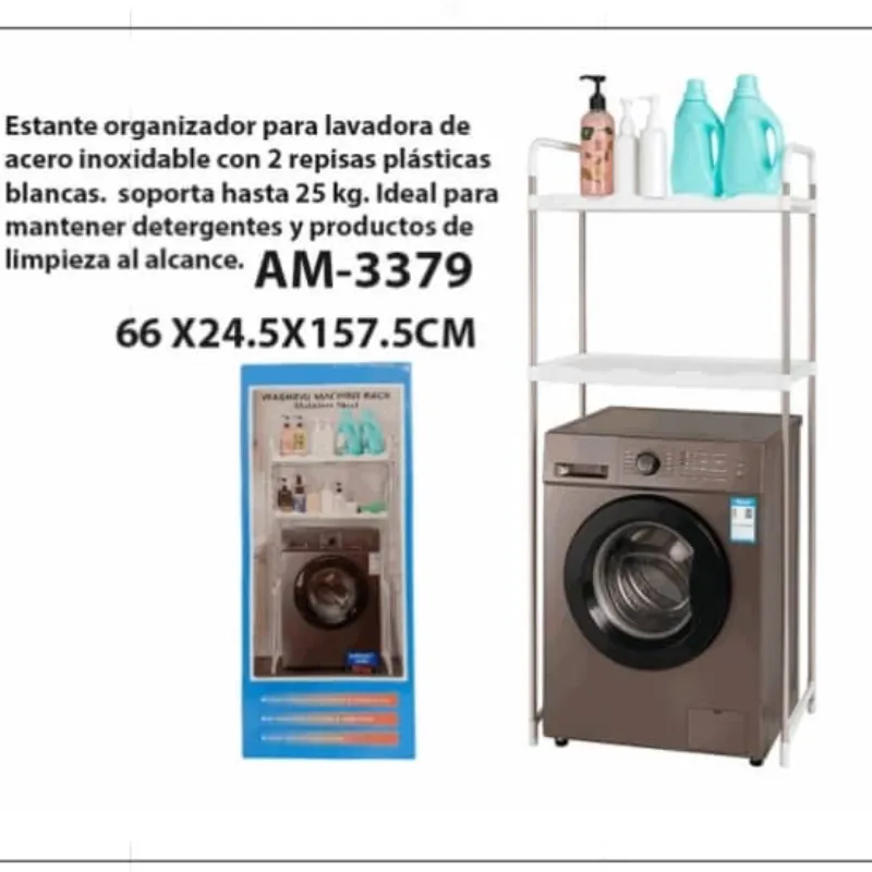 Estante para la lavadora