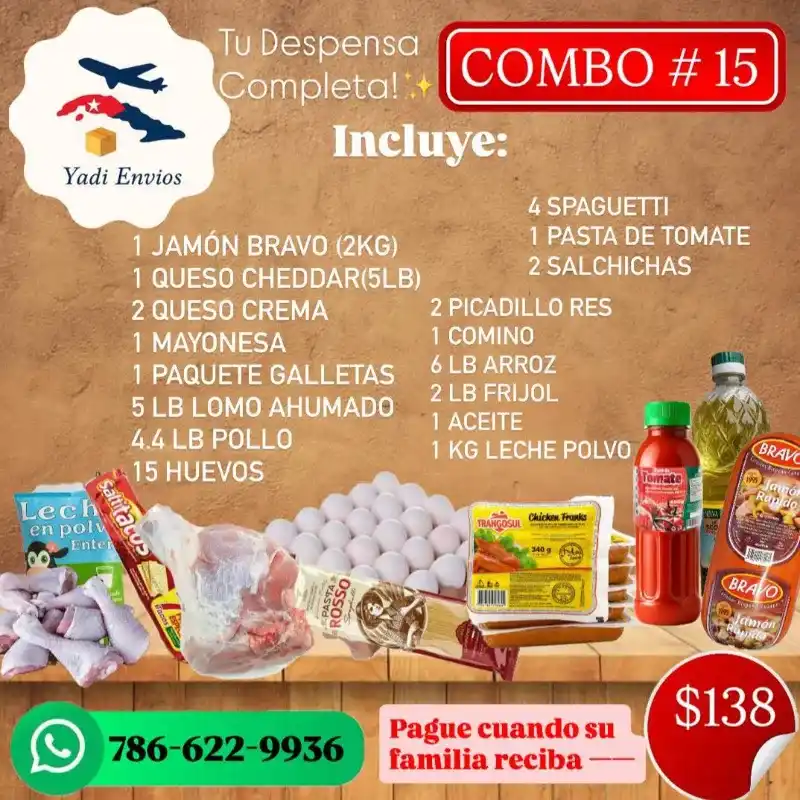 Combo de Alimentos 15