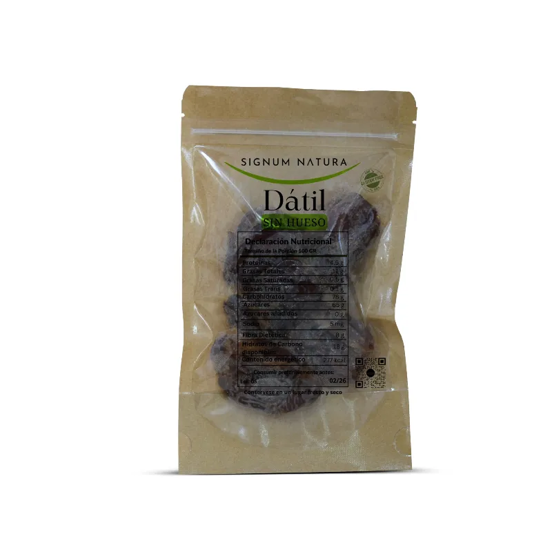 Dátiles s/ Hueso 100gr