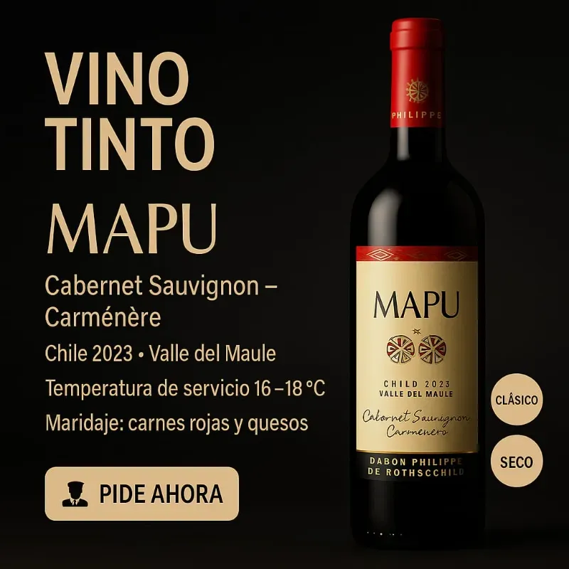 Mapu Caberb Sauvig-Carmenere (Tinto)