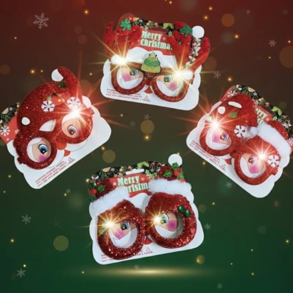 Gafas navideñas