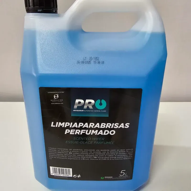 AGUA LIMPIAPARABRISAS PERFUMADO S/P 5L
