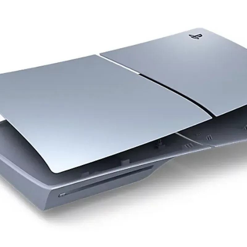Cubierta de la consola PS5 Slim: Color plateado
