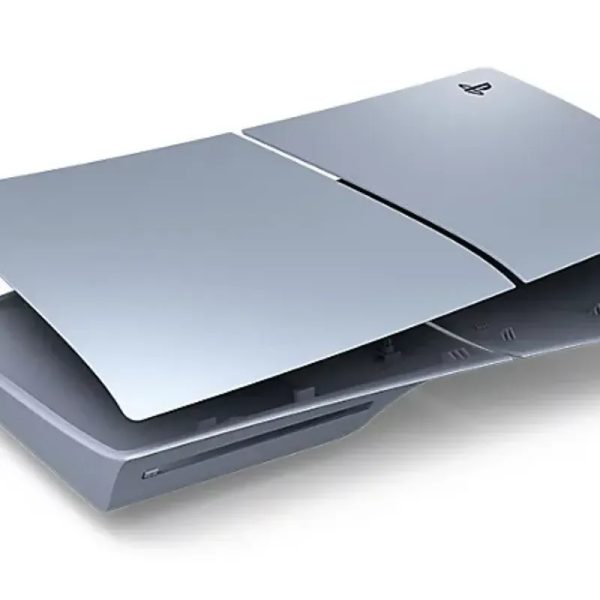 Cubierta de la consola PS5 Slim: Color plateado